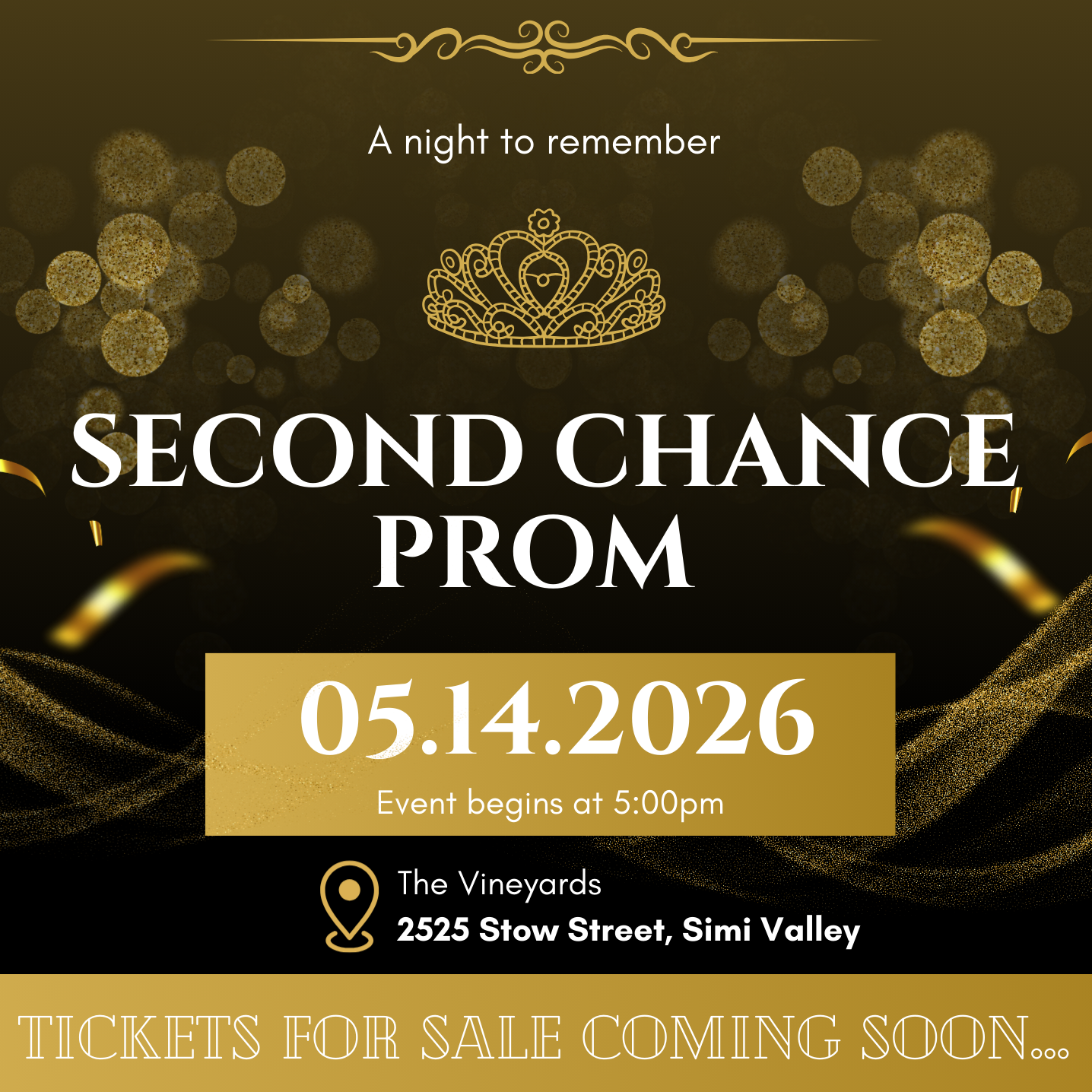Second Chance Prom 2026 - logo